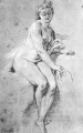Seated Nude Rococo Francois Boucher